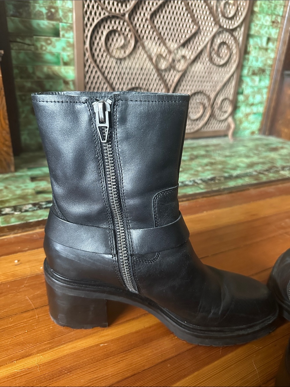 Dolce Vita Biker Heel Boots - Picture 5 of 6